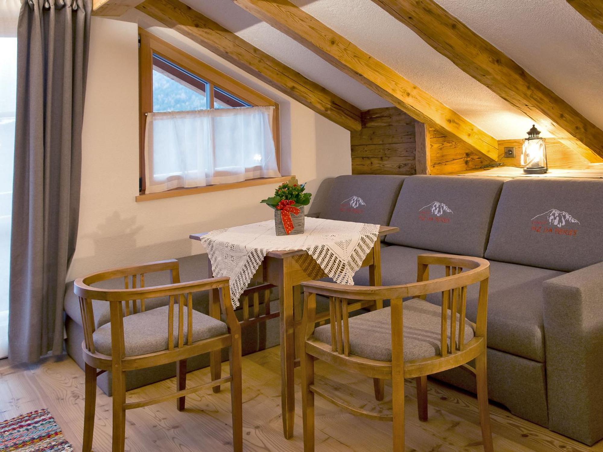 Chalet Piz Da Peres Apartman Valdaora Szoba fotó